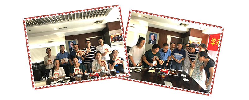 七月齊慶生，祝福傳溫情